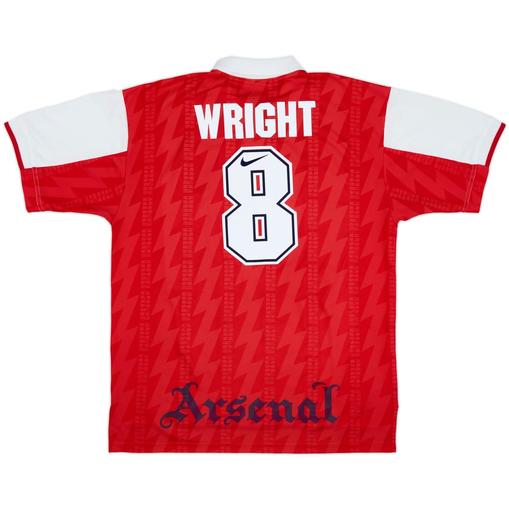 1994-96 Arsenal Home Shirt Wright #8 - 8/10 - (XXL)