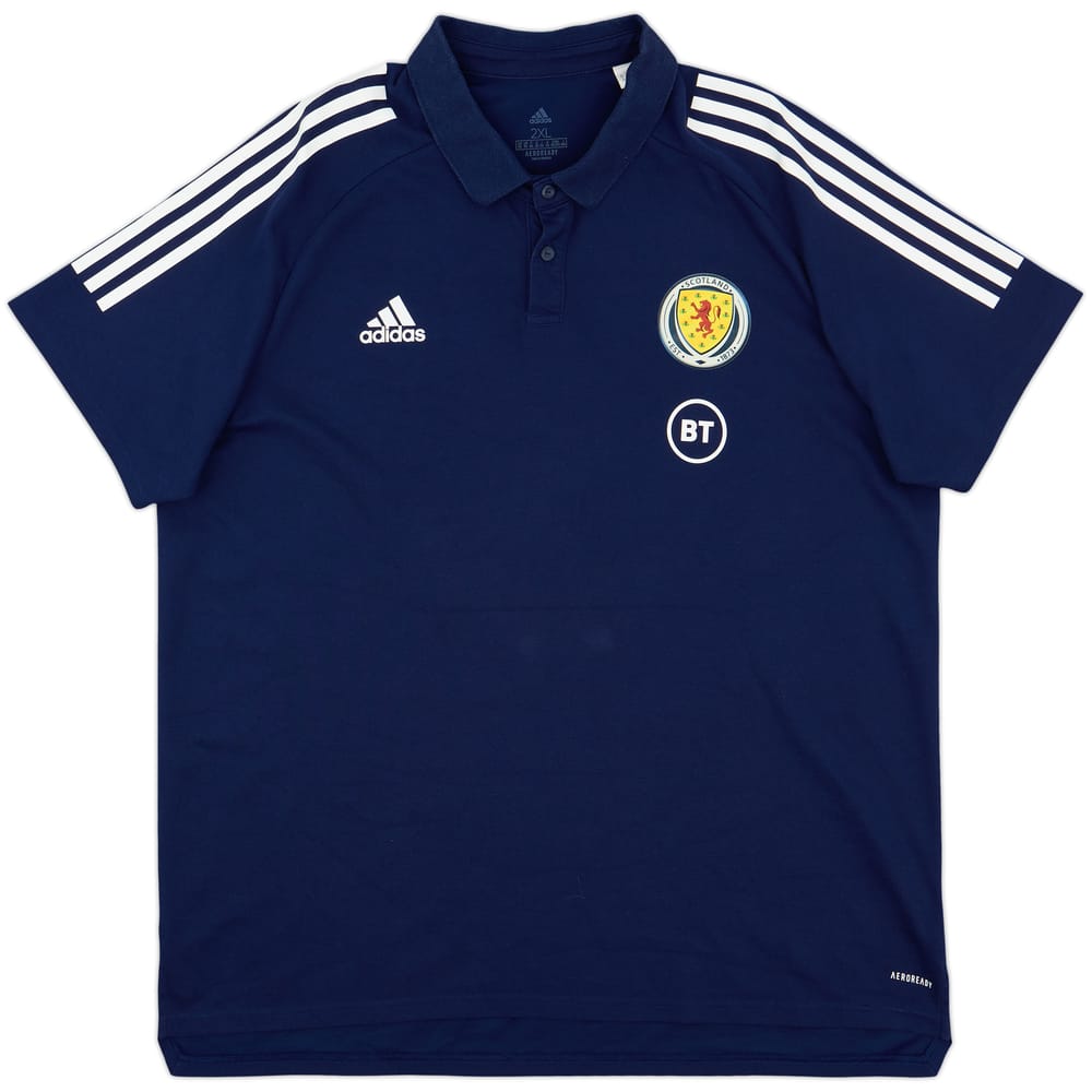 2020-21 Scotland adidas Polo Shirt - 9/10 - (XXL)