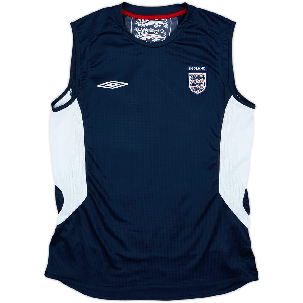 2008-10 England Umbro Training Vest - 8/10 - (L)