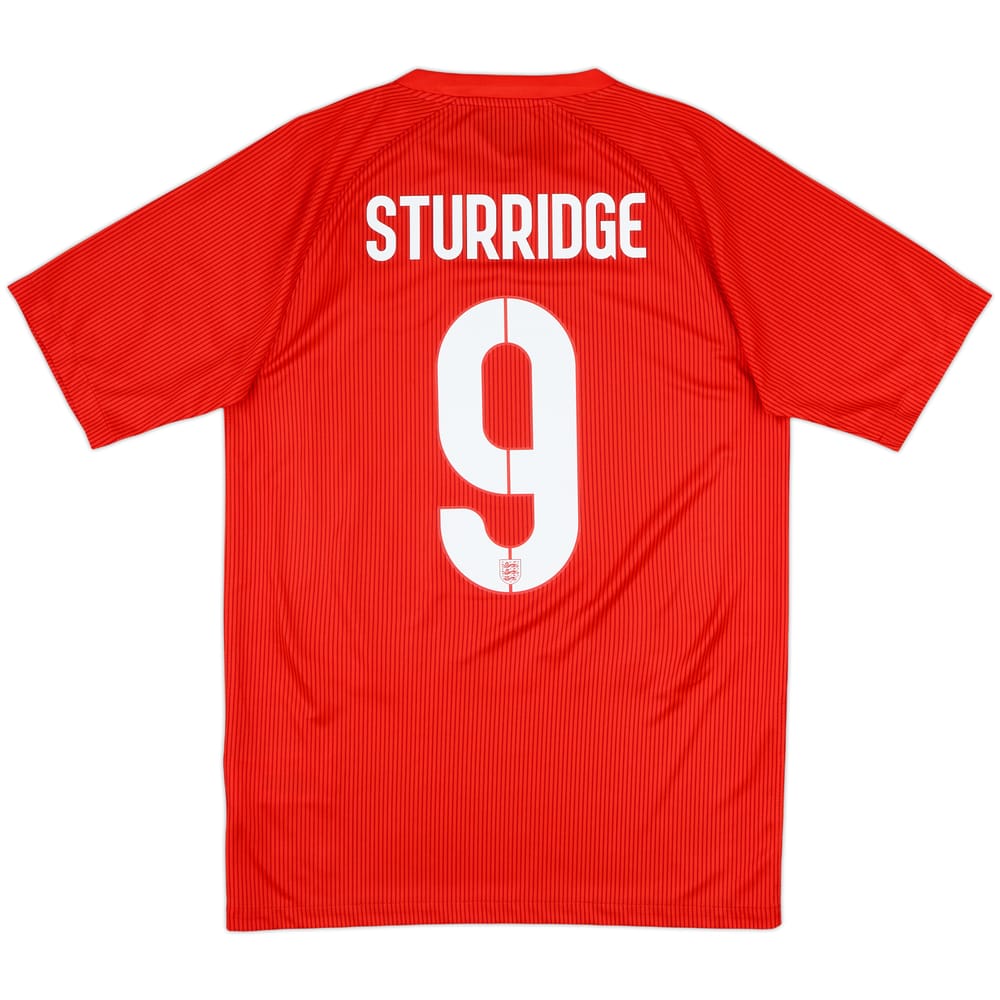 2014-15 England Away Shirt Sturridge #9 - 10/10 - (S)