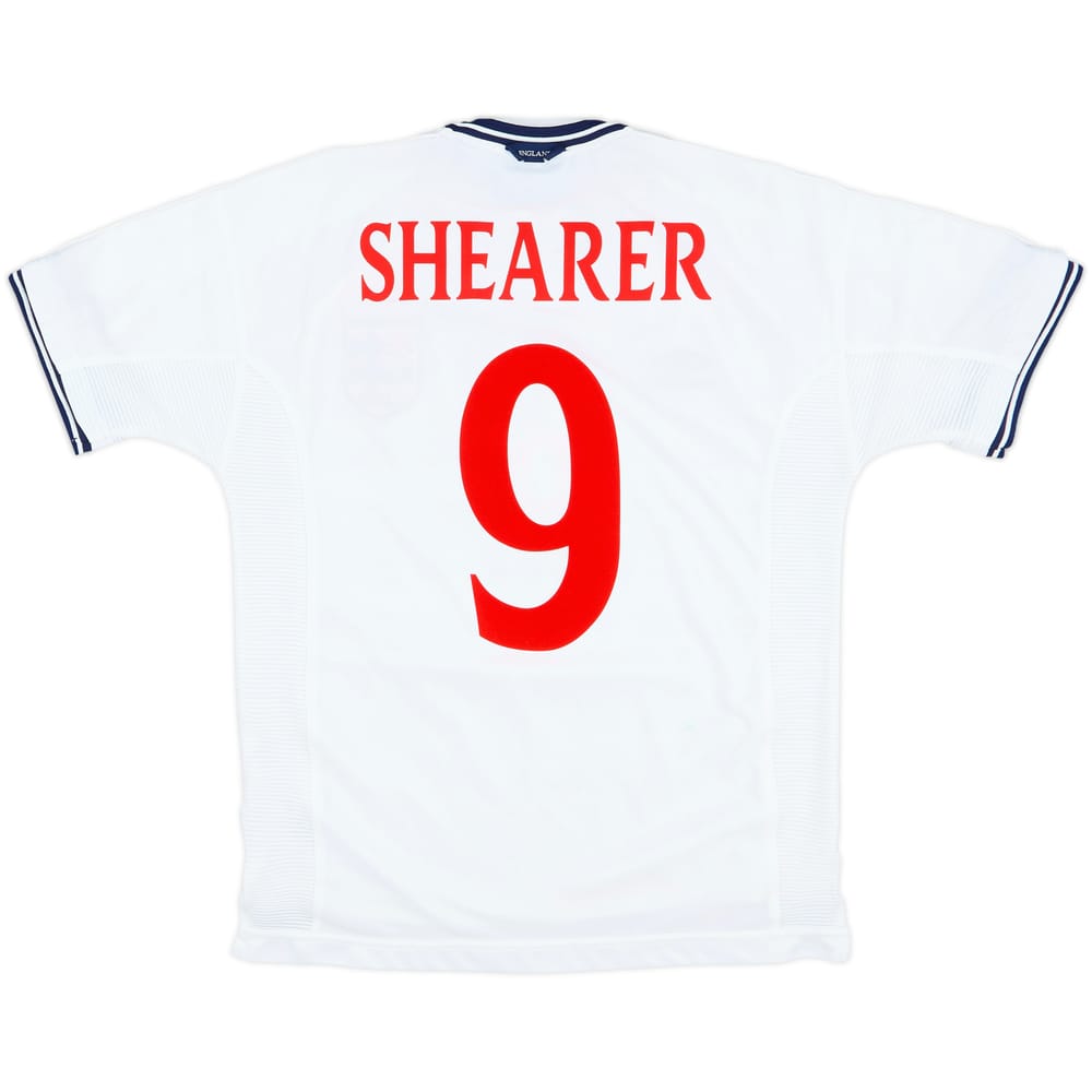 1999-01 England Home Shirt Shearer #9 - 5/10 - (M)