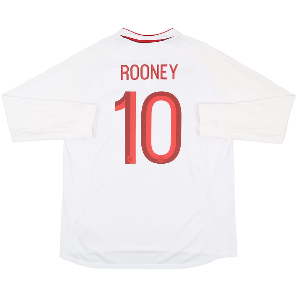 2012-13 England Home Shirt Rooney #10 - 10/10 - (XXL)