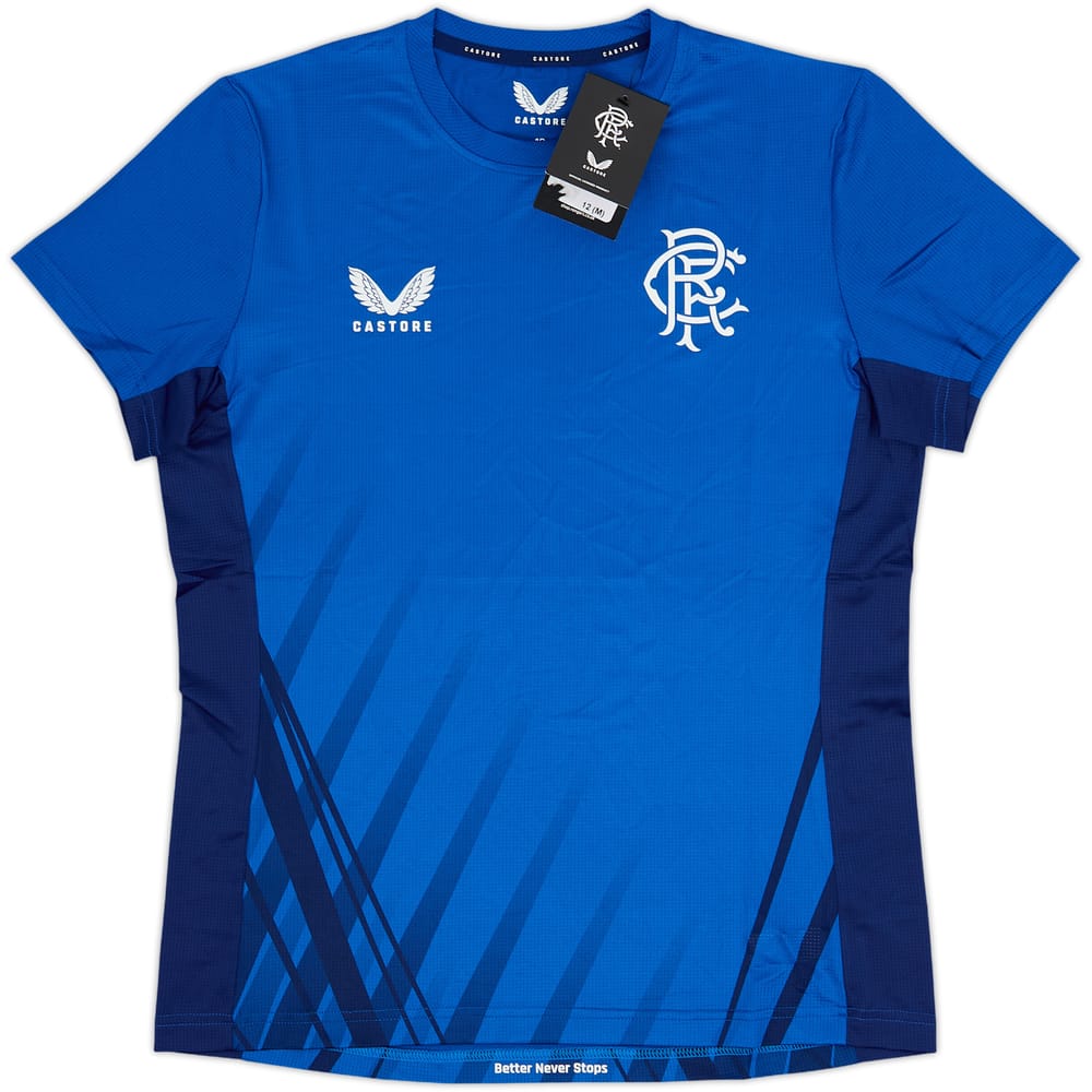 Camiseta Castore de entrenamiento de los Rangers 2022-23 (Mujeres M)