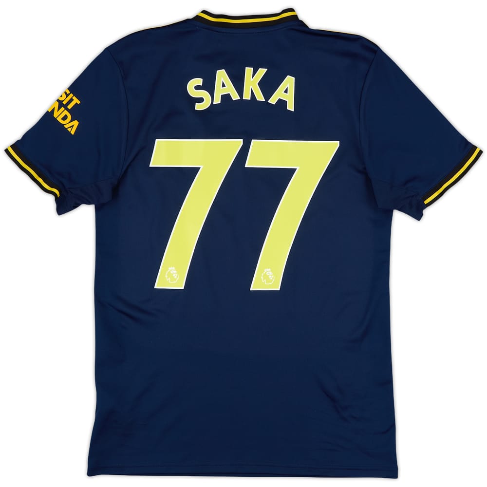 2019-20 Arsenal Third Shirt Saka #77 - 8/10 - (S)