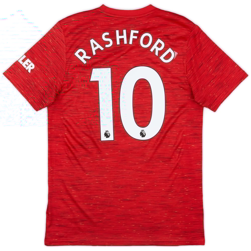 2020-21 Manchester United Home Shirt Rashford #10 - 5/10 - (M)