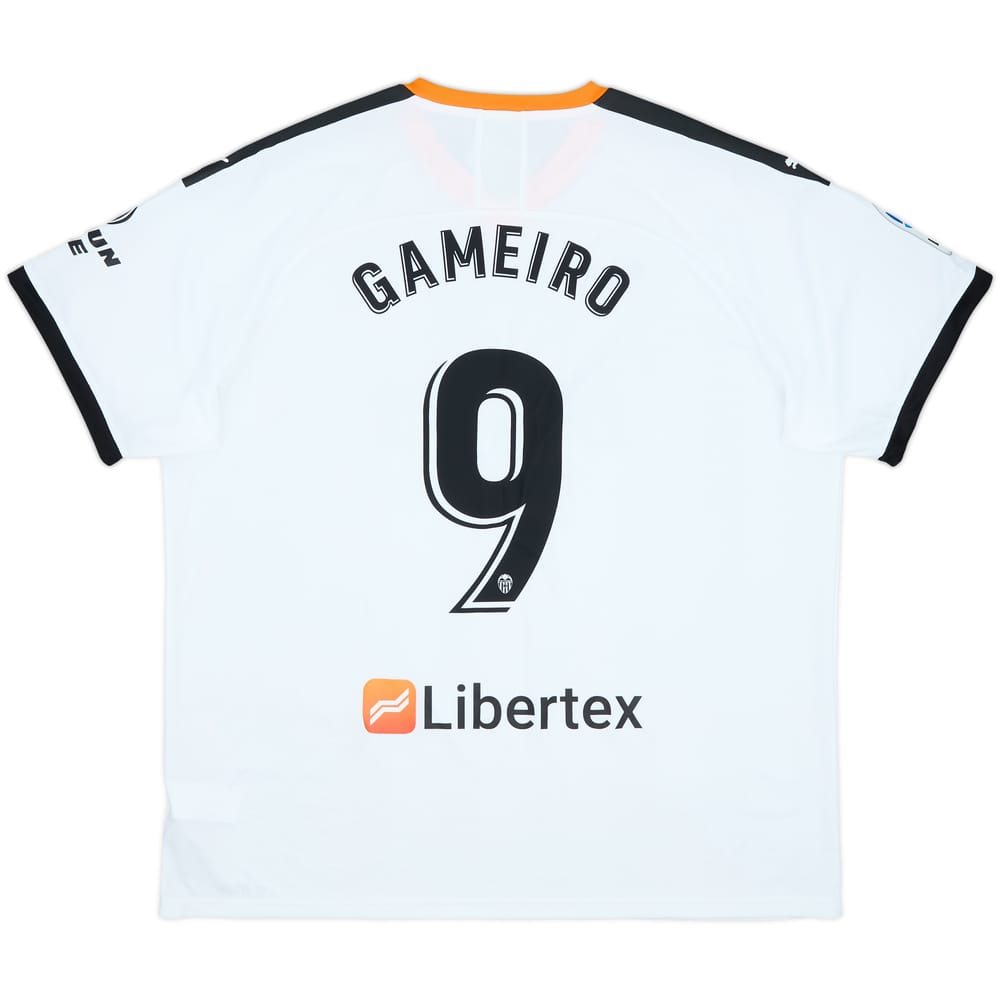 2019-20 Valencia Home Shirt Gameiro #9 (3XL)