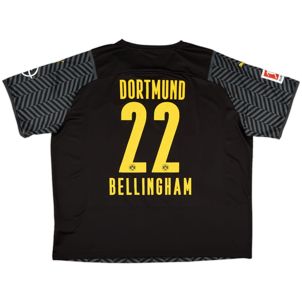 2021-22 Borussia Dortmund Away Shirt Bellingham #22 (3XL)