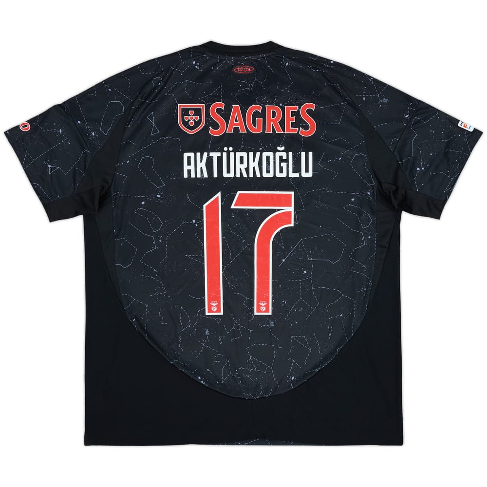 2024-25 Benfica Away Shirt Akturkoglu #17 (XXL)