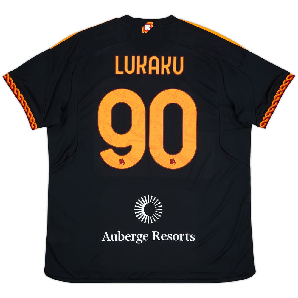 2023-24 Roma Third Shirt Lukaku #90 (XXL)