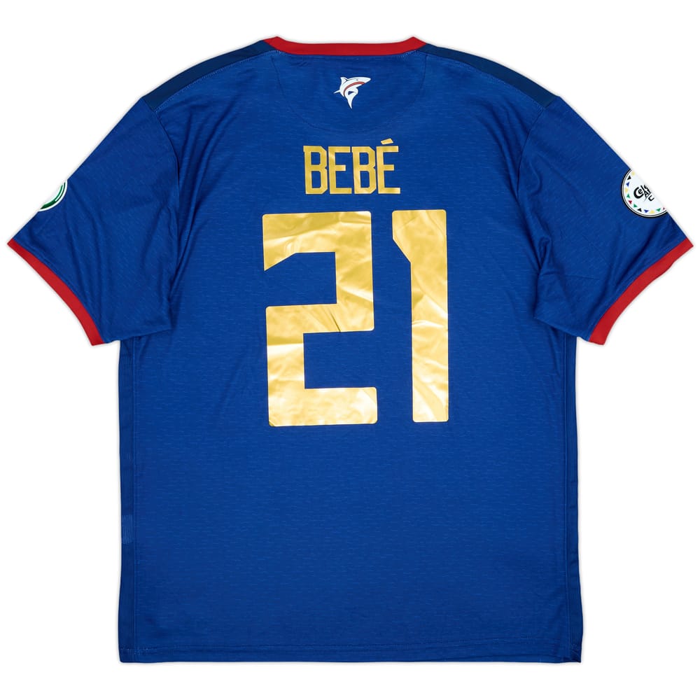 2023-24 Cape Verde Home Shirt Bebe #21 (XXL)