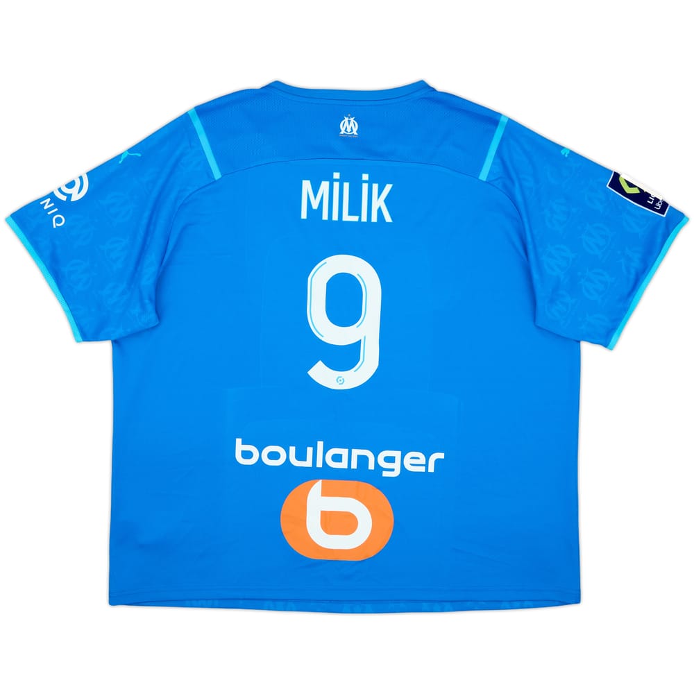 2021-22 Olympique Marseille Third Shirt Milik #9 (3XL)