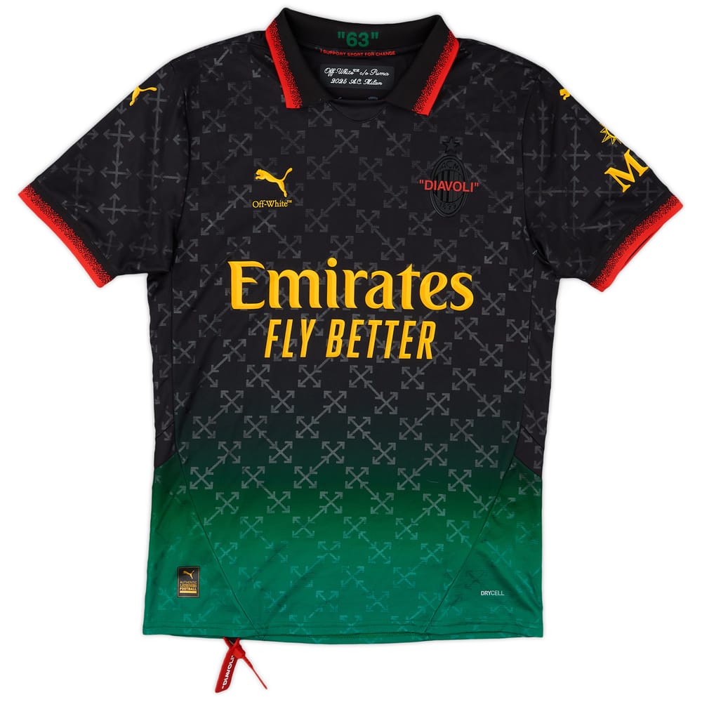 2024-25 AC Milan x Off White Fourth Shirt - 10/10 - (S)