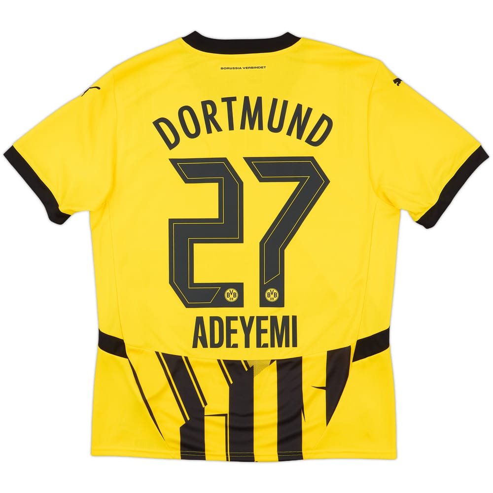 2024-25 Borussia Dortmund Cup Home Shirt Adeyemi #27 - 9/10 - (M)