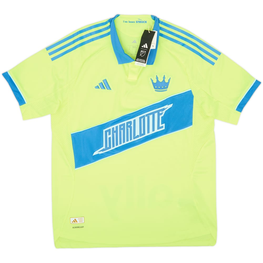 Camiseta auténtica de la tercera equipación del Charlotte FC 2025 (L)