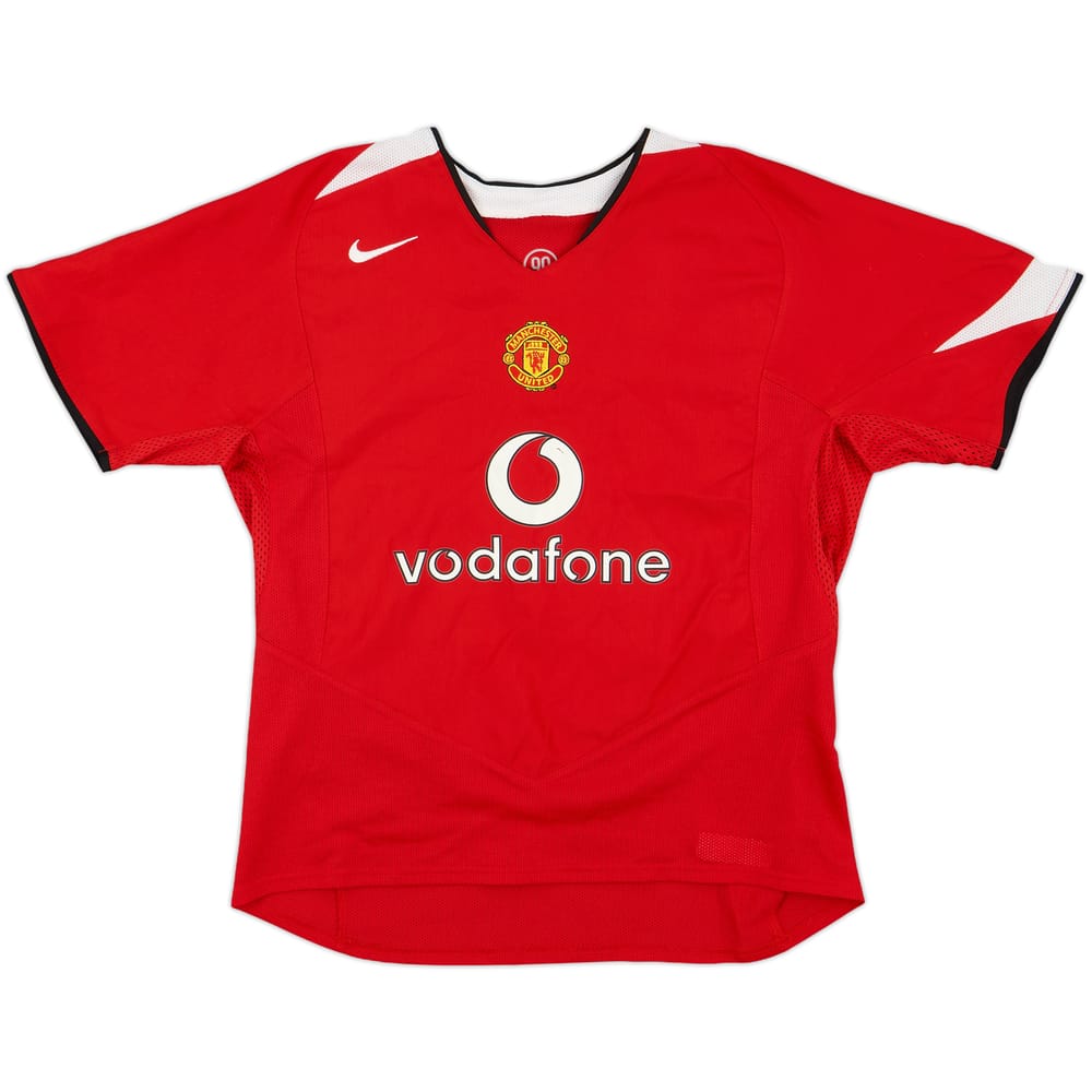 2004-06 Manchester United Home Shirt - 7/10 - (Women's M)