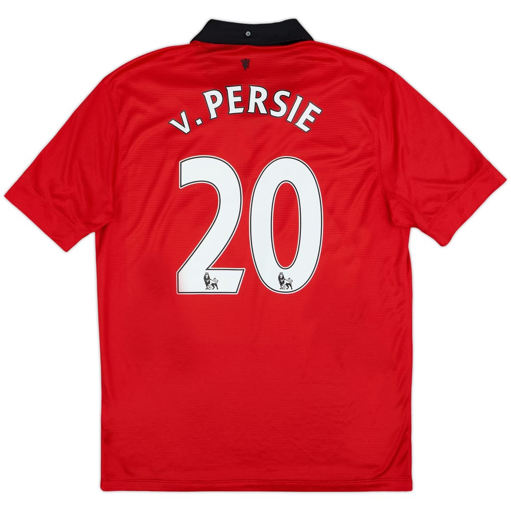 2013-14 Manchester United Home Shirt v.Persie #20 - 6/10 - (L)