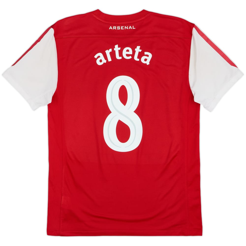 2011-12 Arsenal Home Shirt Arteta #8 - 5/10 - (M)