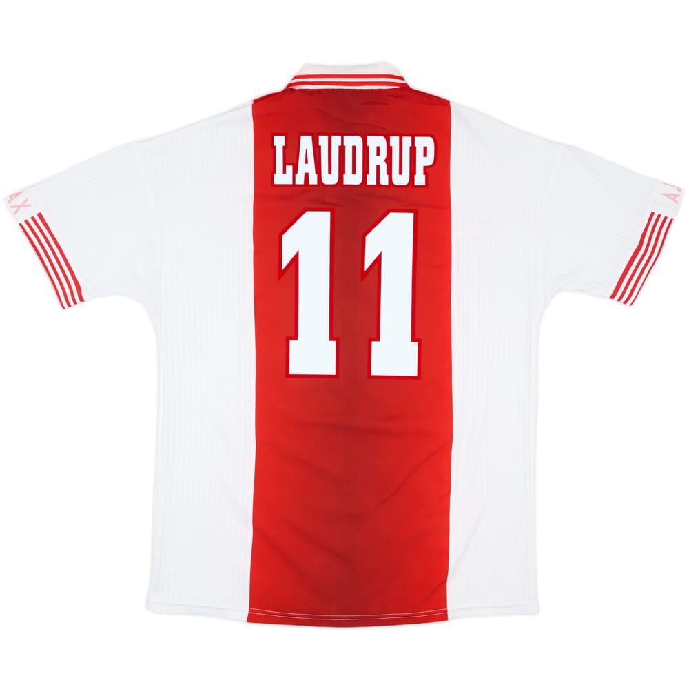 1997-98 Ajax Home Shirt Laudrup #11 - 9/10 - (L)