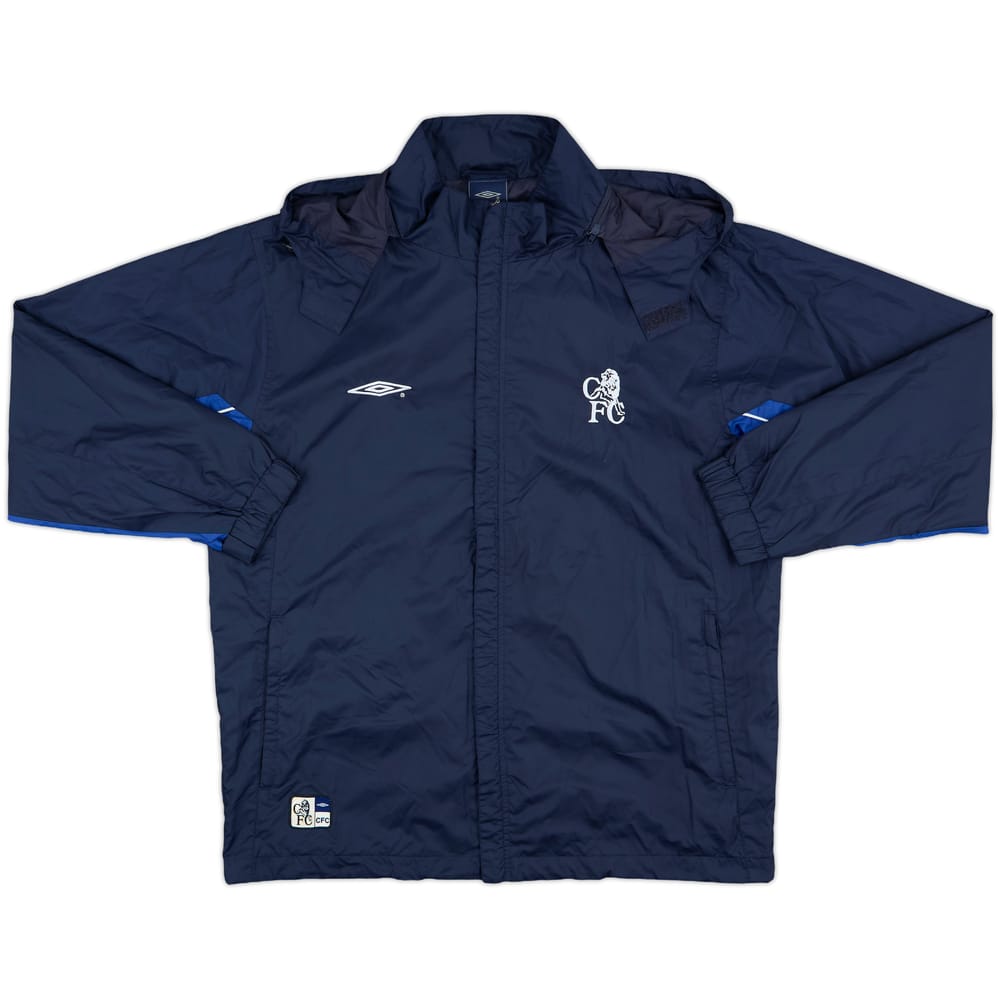 2002-03 Chelsea Umbro Hooded Rain Jacket - 8/10 - (S)