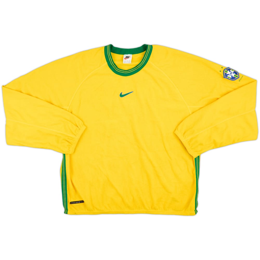 1998-99 Brazil Nike Fleece Top - 8/10 - (M)
