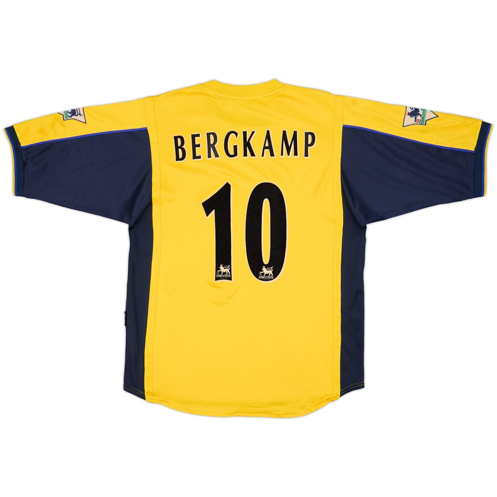 1999-01 Arsenal Away Shirt Bergkamp #10 - 8/10 - (L)