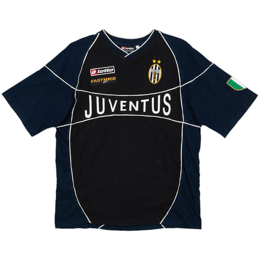 2001-02 Juventus Lotto Cotton Tee - 8/10 - (M)
