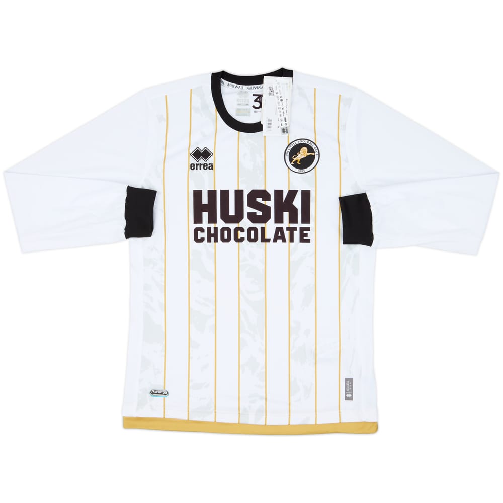 2023-24 Millwall Away L/S Shirt (M)