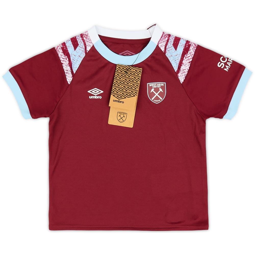 2022-23 West Ham Home Shirt (18-24 Months)