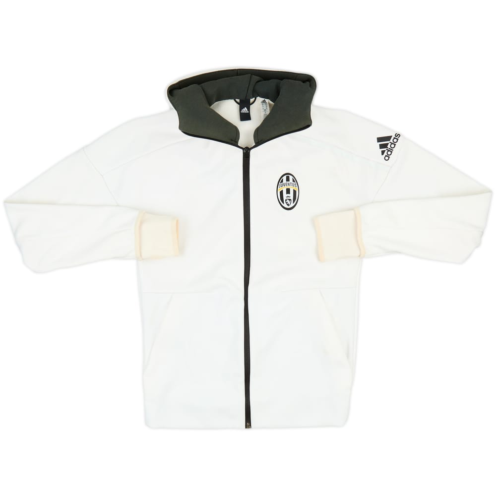2016-17 Juventus adidas Hooded Track Jacket - 6/10 - (XS)
