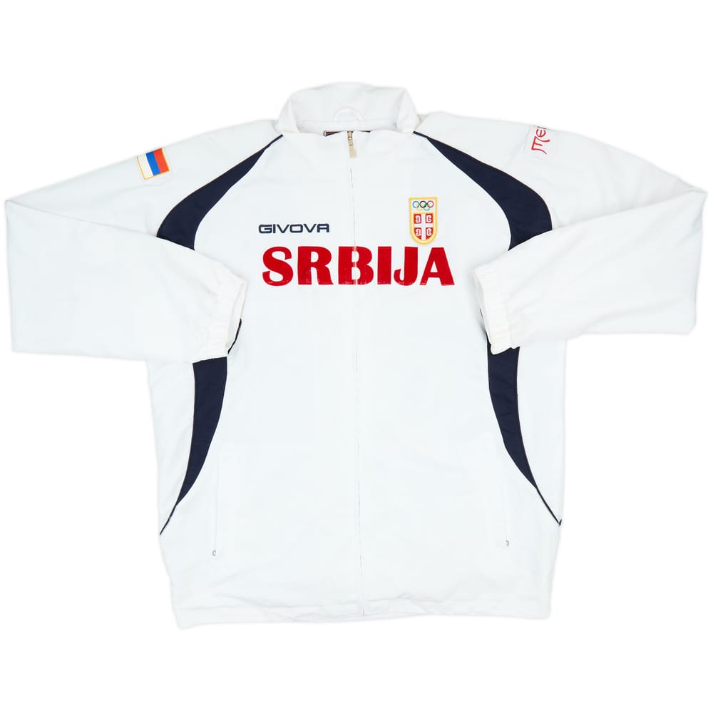 2014 Serbia Winter Olympics Givova Track Jacket - 7/10 - (3XL)