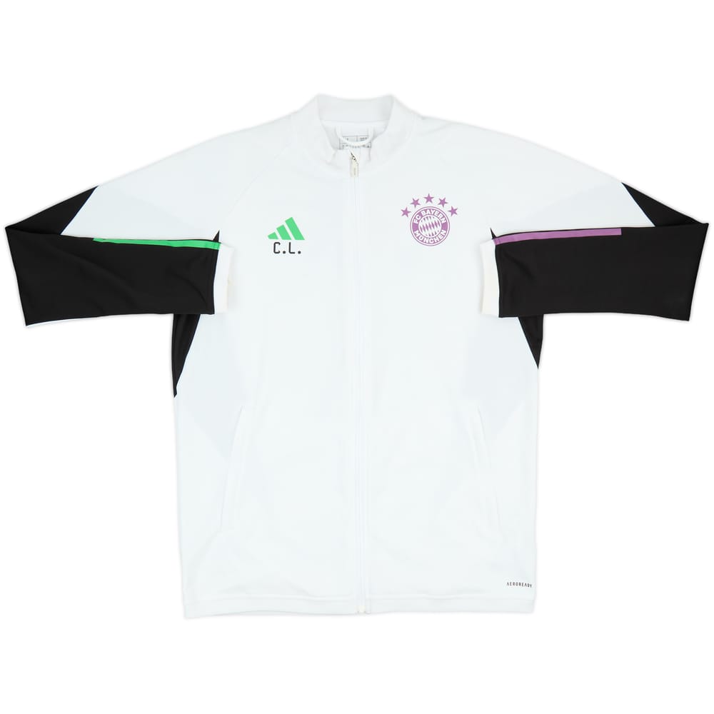 2023-24 Bayern Munich Staff Issue adidas Track Jacket CL - 7/10 - (L)