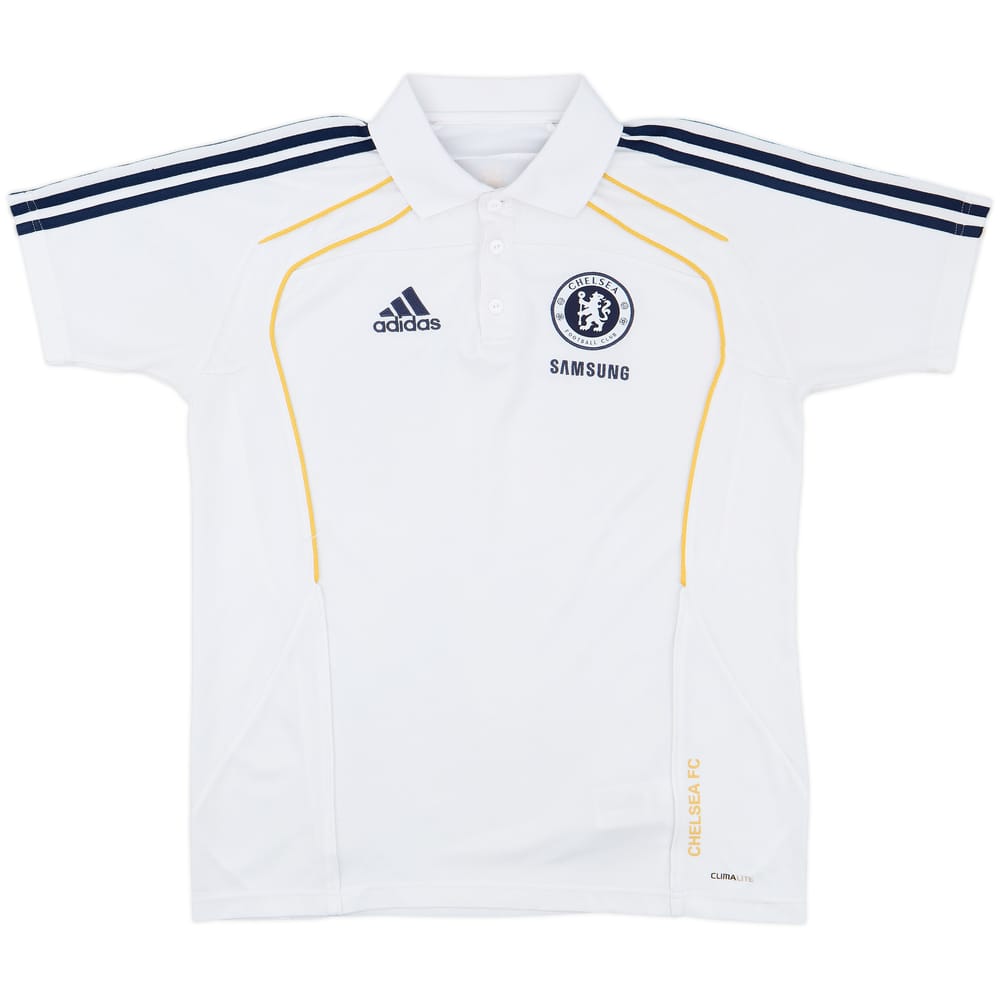 2010-11 Chelsea adidas Polo Shirt - 8/10 - (L)