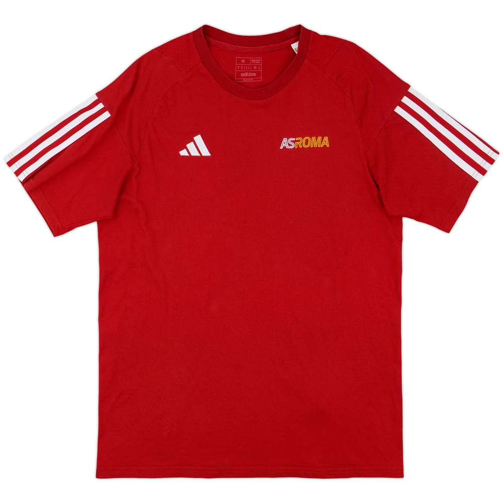 2023-24 Roma adidas Cotton Tee - 9/10 - (M)