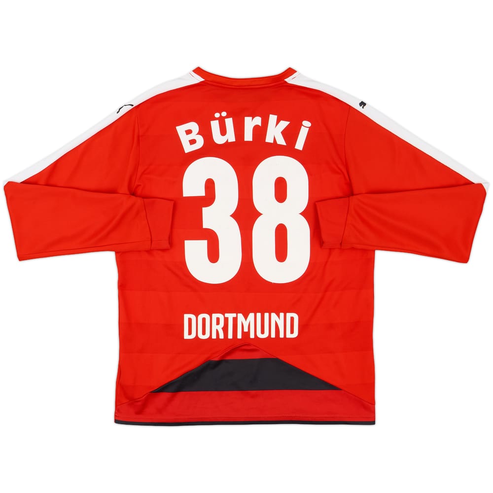 2015-16 Borussia Dortmund GK Shirt Burki #38 - 7/10 - (XXL.Boys)