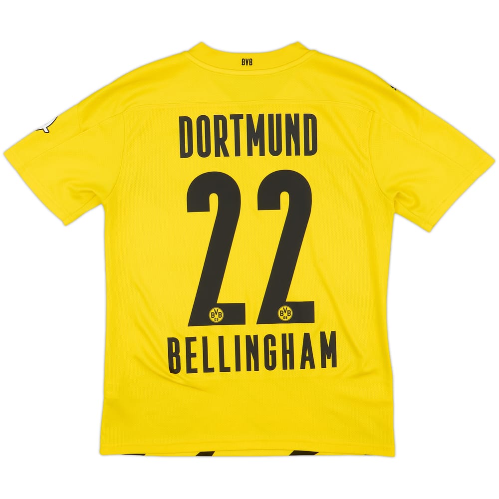 2020-21 Borussia Dortmund Home Shirt Bellingham #22 - 10/10 - (S)
