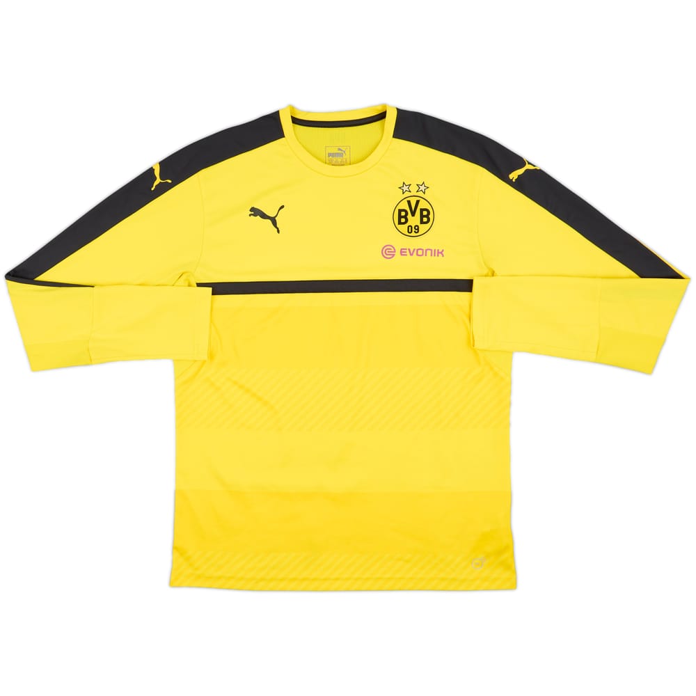 2016-17 Borussia Dortmund Puma Training L/S Shirt - 9/10 - (XL)