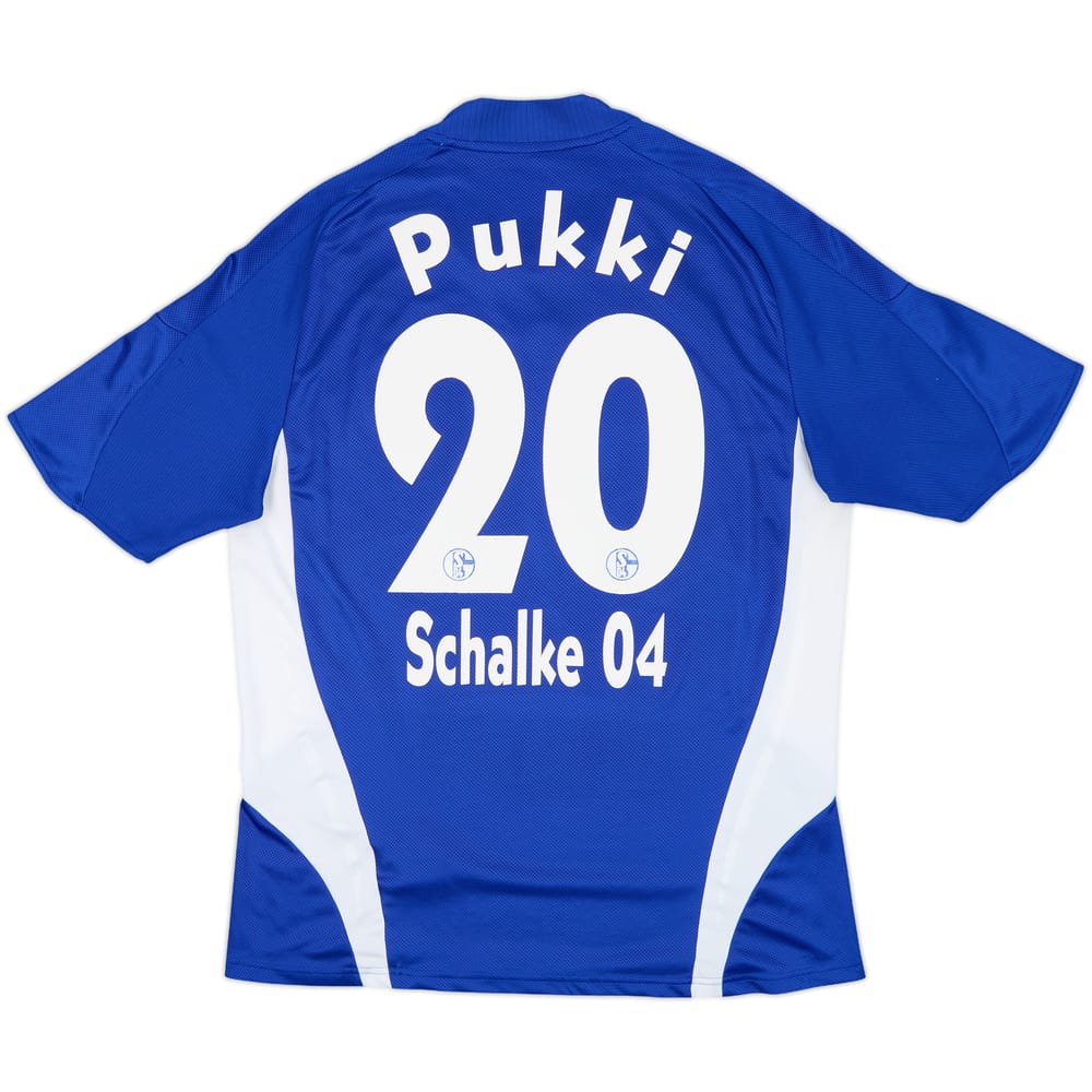 2008-10 Schalke Home Shirt Pukki #20 - 4/10 - (L)