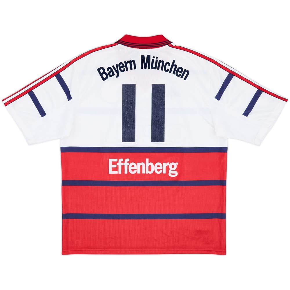 1998-00 Bayern Munich Away Shirt Effenberg #11 - 7/10 - (L)