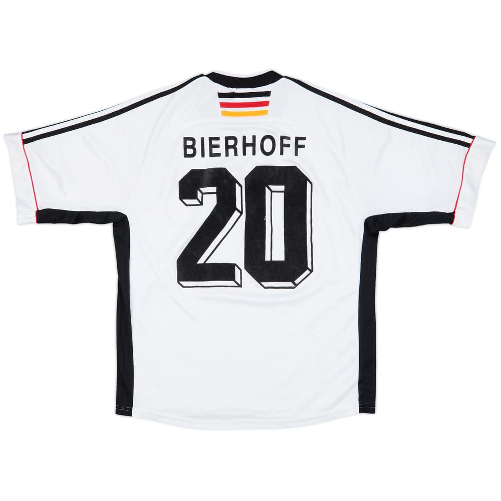 1998-00 Germany Home Shirt Bierhoff #20 - 8/10 - (M)