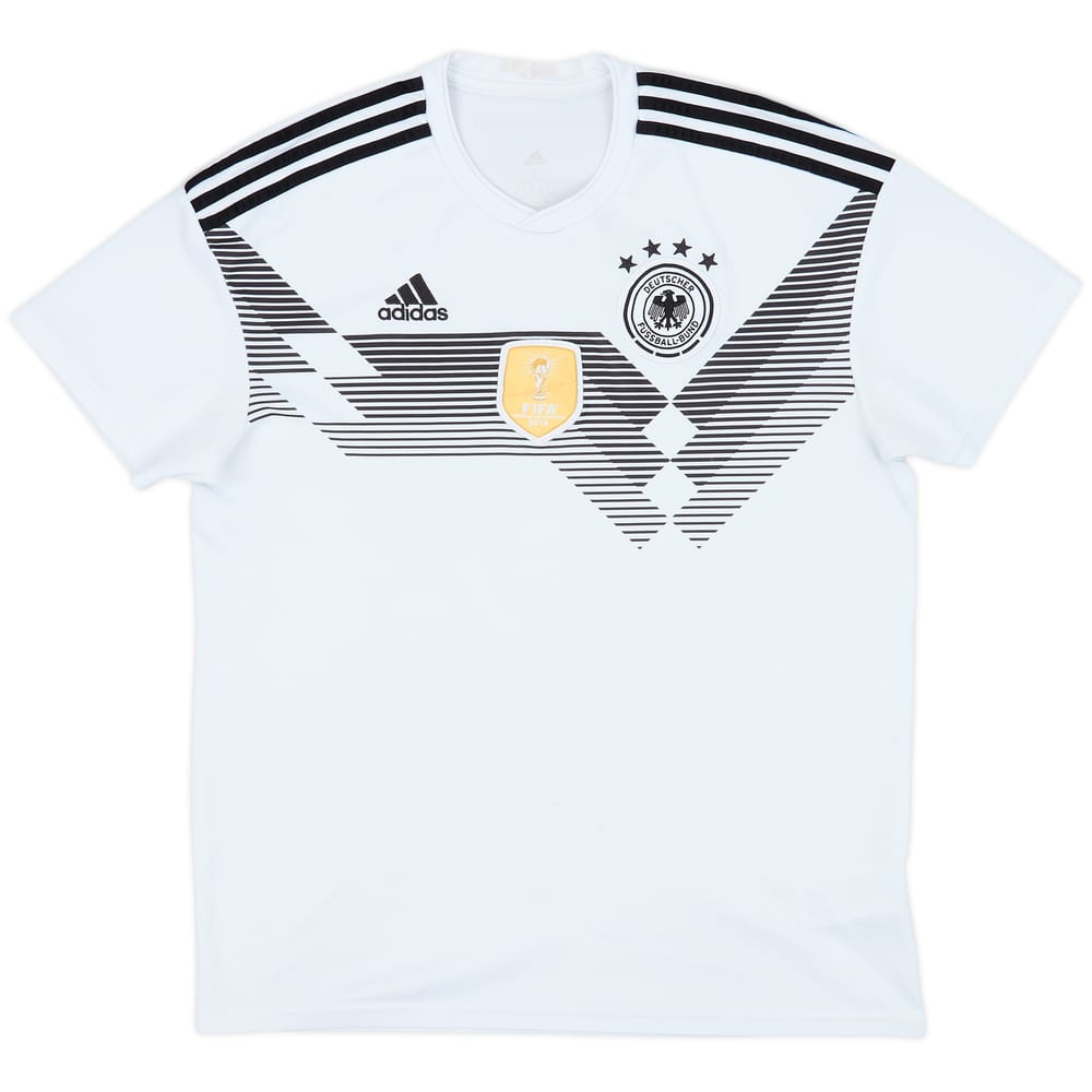 2018-19 Germany Home Shirt - 6/10 - (L.Boys)