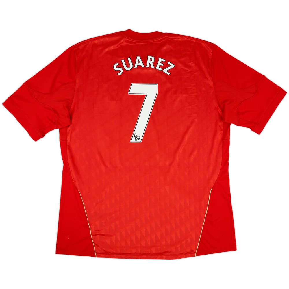 2010-12 Liverpool Home Shirt Suarez #7 - 5/10 - (3XL)