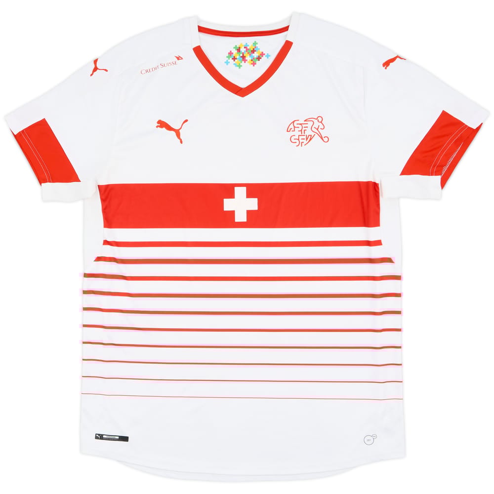 2016-17 Switzerland Away Shirt - 8/10 - (XL)