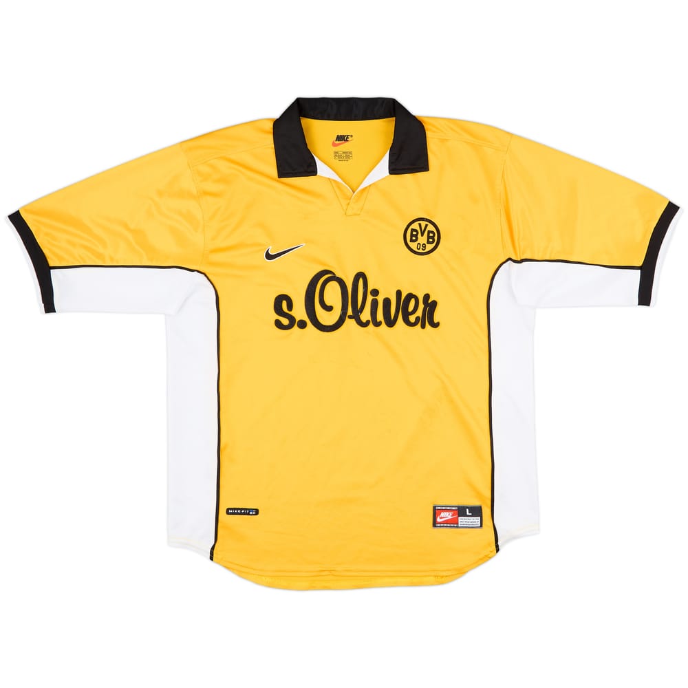 1998-00 Borussia Dortmund Home Shirt - 5/10 - (L)