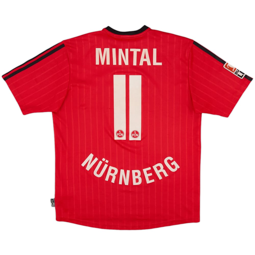 2004-05 Nurnberg Home Shirt Mintal #11 - 8/10 - (XL.Boys)