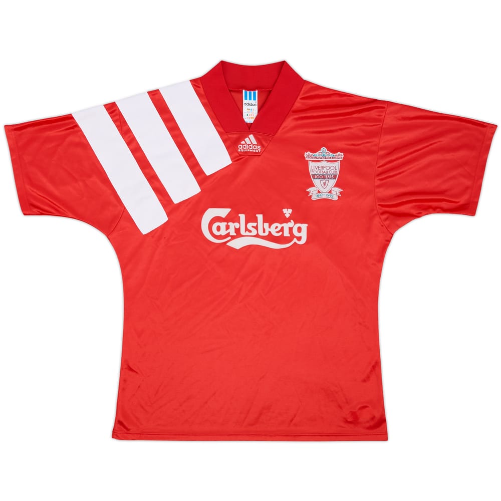 1992-93 Liverpool Centenary Home Shirt - 8/10 - (L)