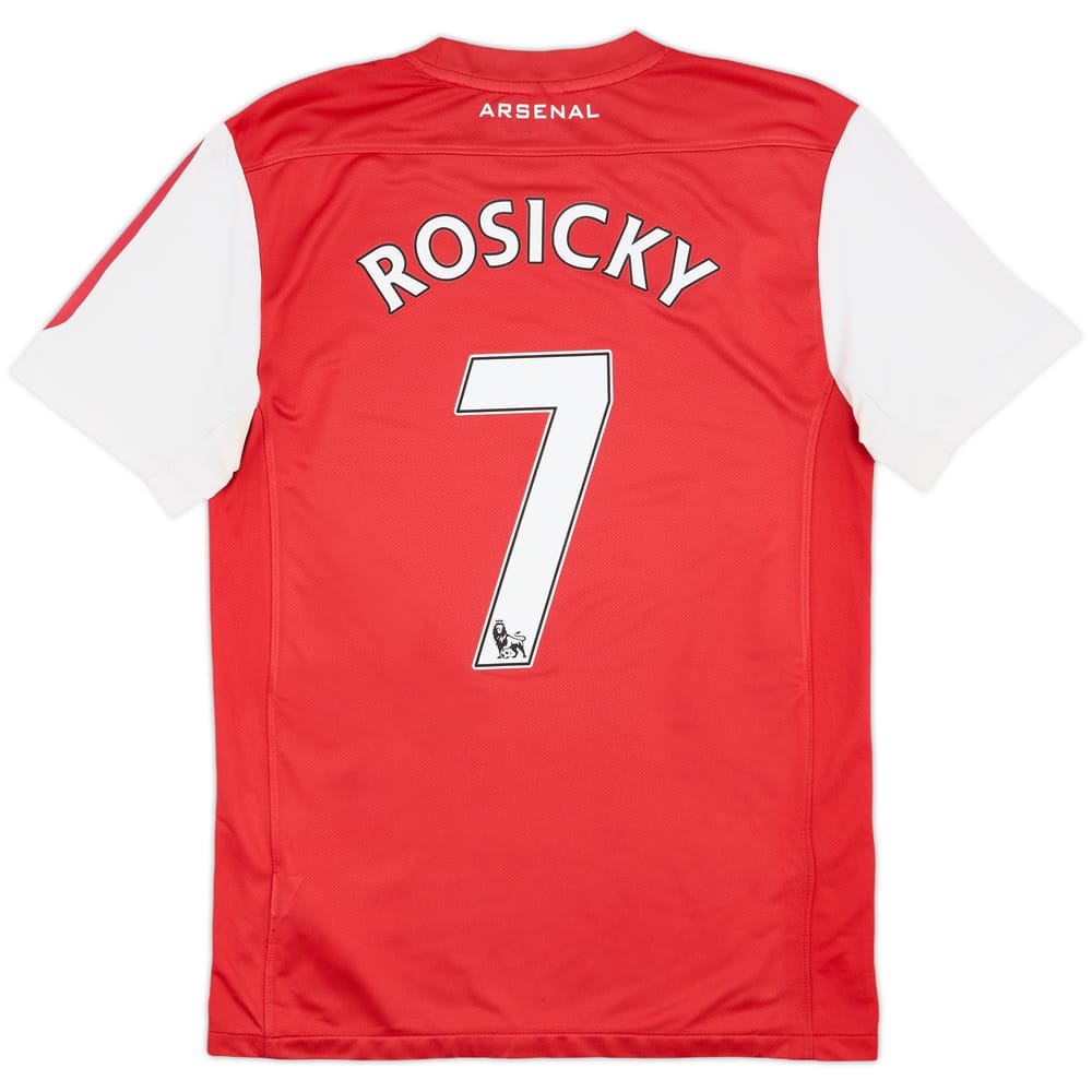 2011-12 Arsenal Home Shirt Rosicky #7 - 6/10 - (S)