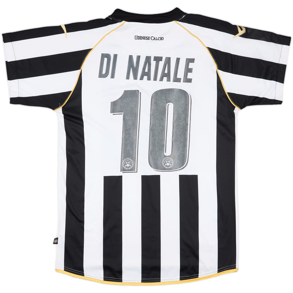 2010-11 Udinese Home Shirt DI Natale #10 - 5/10 - (L)