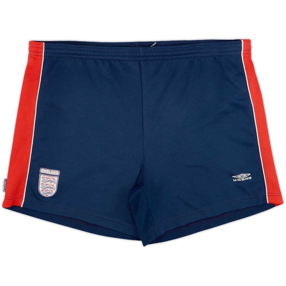 1999-01 England Umbro Training Shorts - 6/10 - (L)
