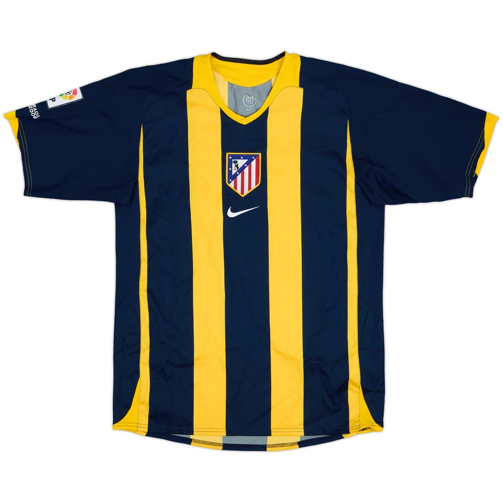 2005-06 Atletico Madrid Away Shirt - 9/10 - (M)