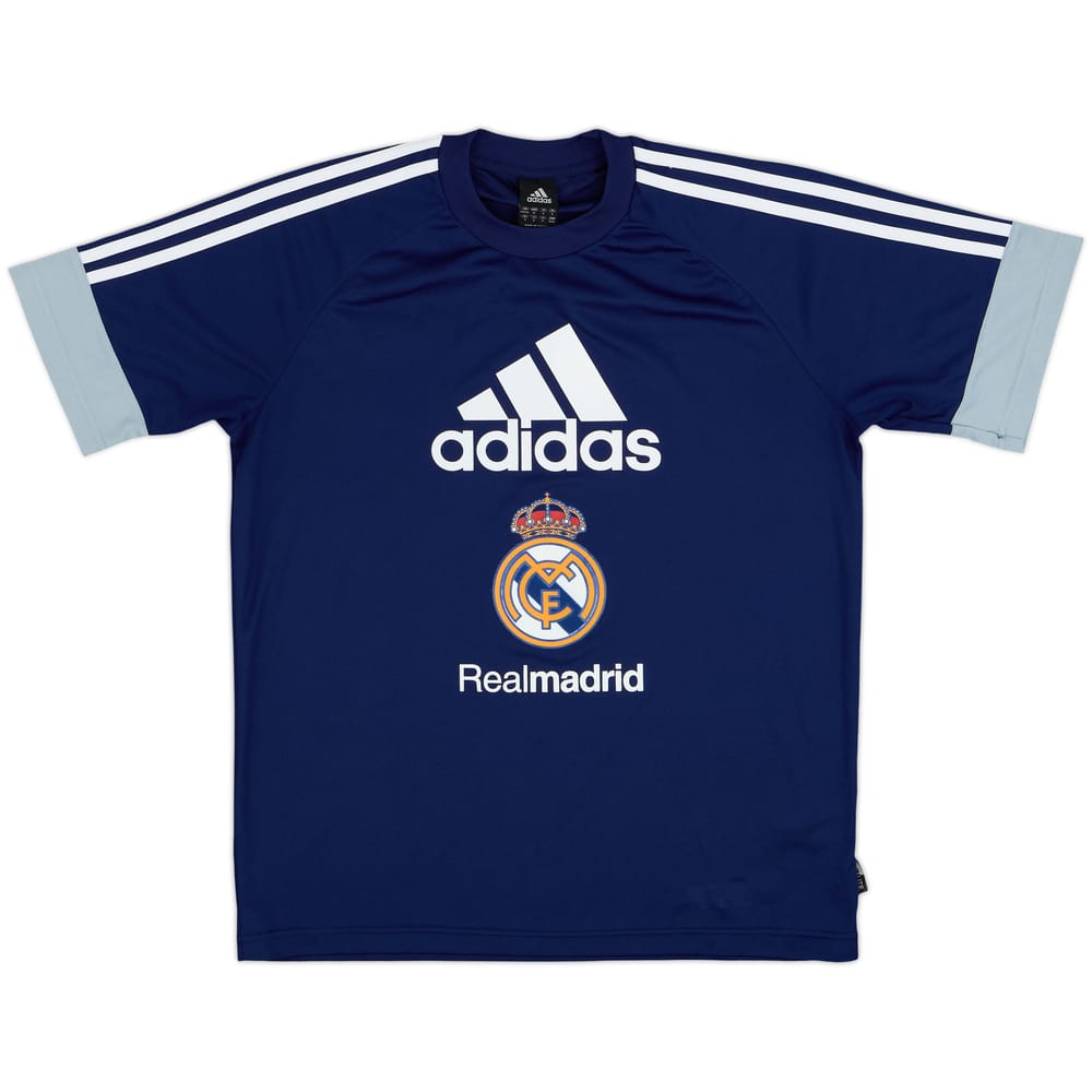 2000-01 Real Madrid adidas Training Shirt - 8/10 - (M/L)